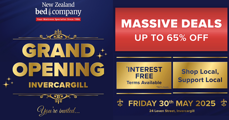 Grand Showroom Opening in Invercargill: Your New Destination for Quality Beds and Mattresses