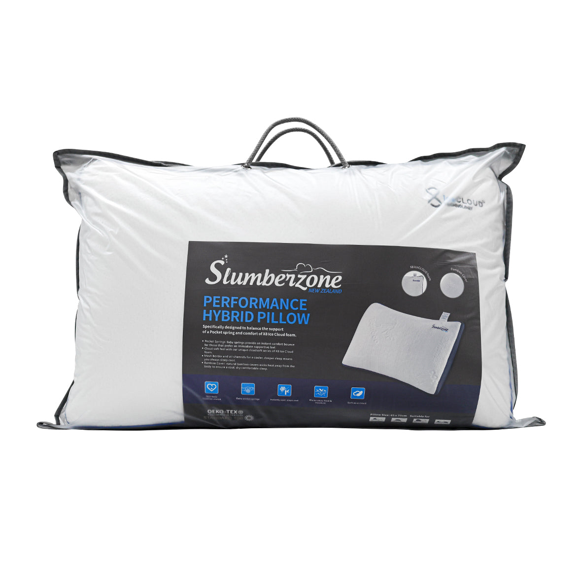 Performance Hybrid Pillow - SLEEP CITY NZ