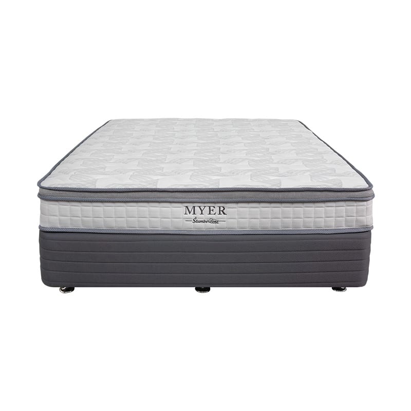 Myer Mattress with Nova Bed Frame (Mattress + Base + Headboard) - SLEEP CITY NZ