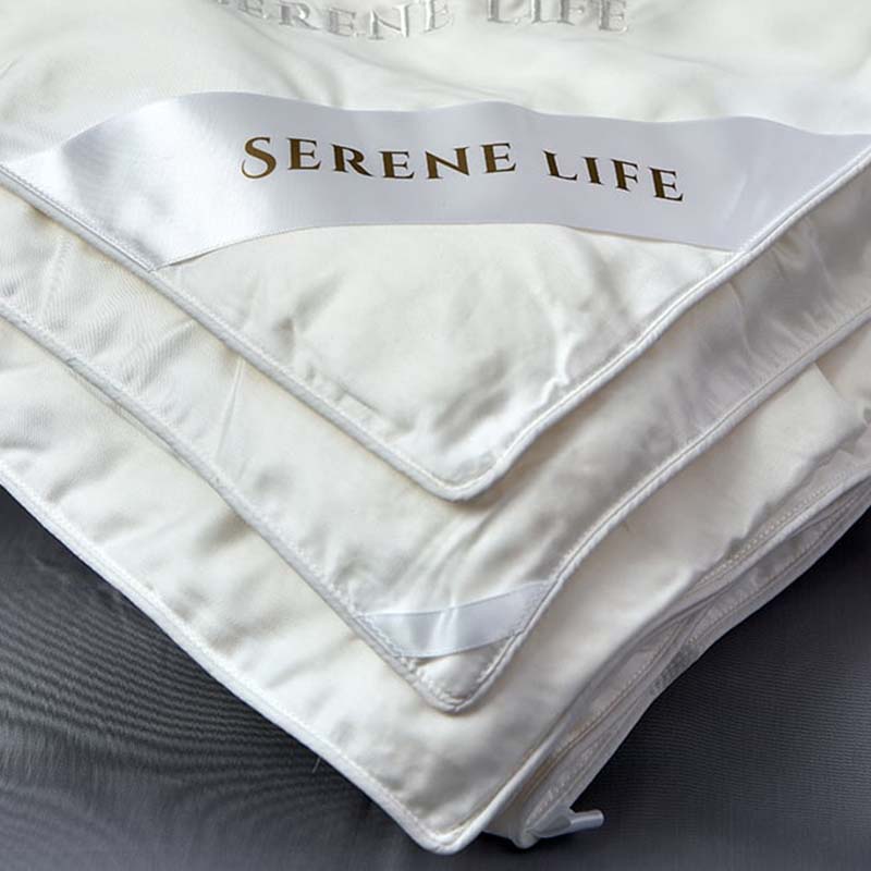 Serene life 100% 25 momme 6A strand mulberry silk luxury duvet inner