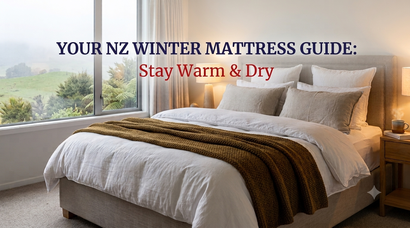 Blog banner for how to choose the best mattress in winter