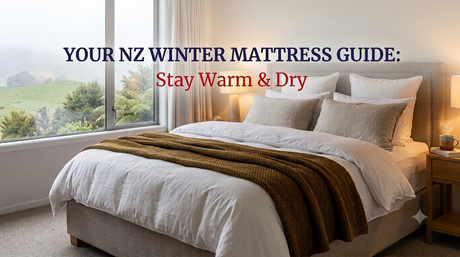 Blog banner for how to choose the best mattress in winter