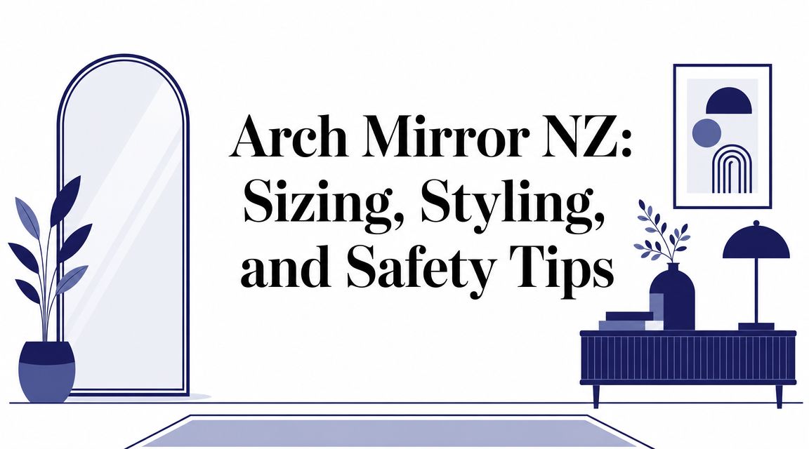 Arch Mirror NZ: Sizing, Styling, and Safety Tips