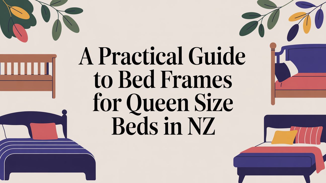 A Practical Guide to Bed Frames for Queen Size Beds in NZ