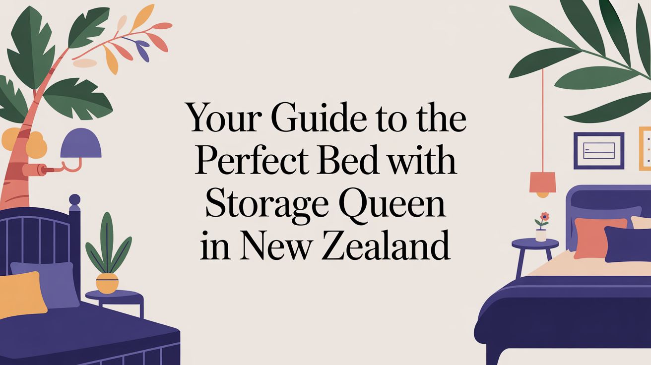 Your Guide to the Perfect Bed With Storage Queen in New Zealand