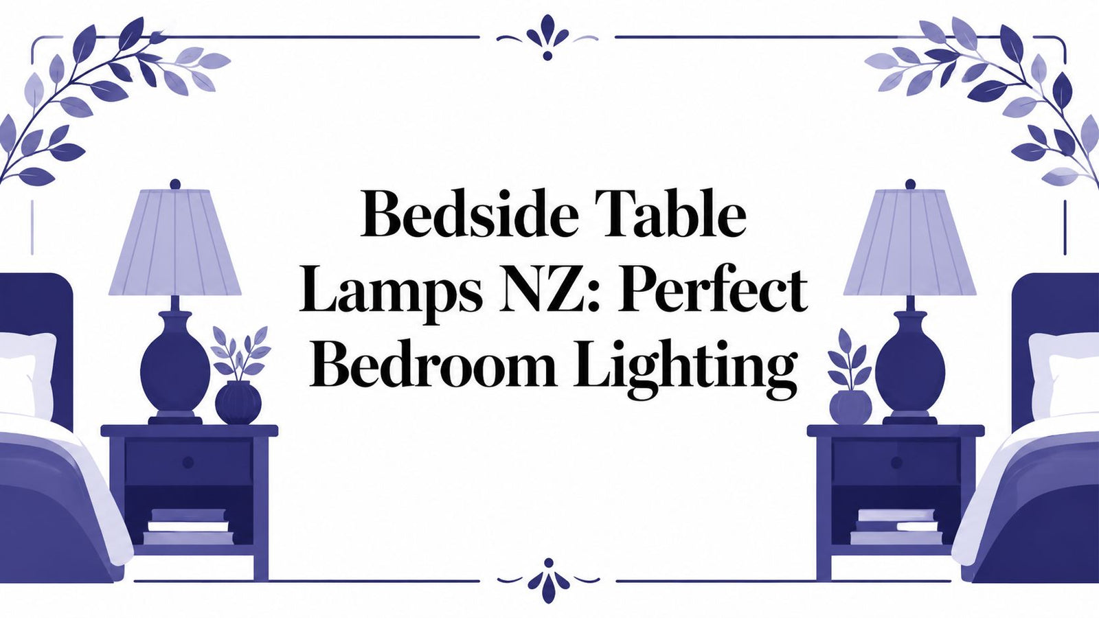 Bedside Table Lamps NZ: Perfect Bedroom Lighting