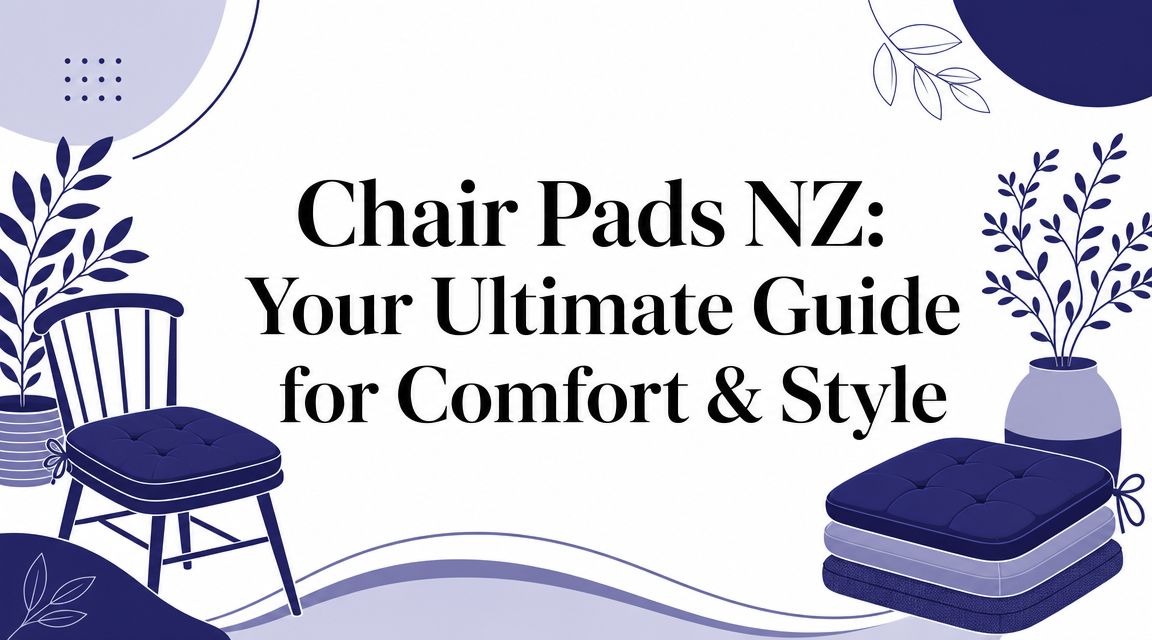 Chair Pads NZ: Your Ultimate Guide for Comfort & Style