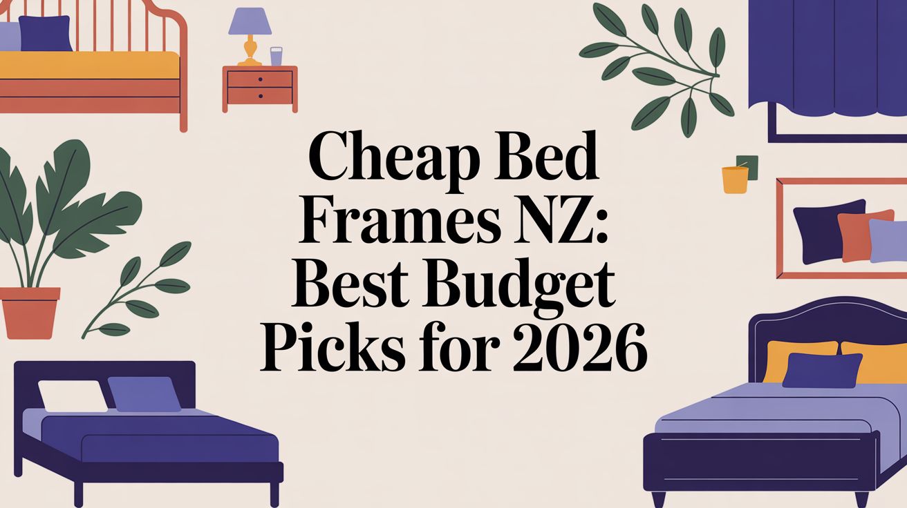 Cheap bed frames nz: A Kiwi's Guide to Smart, Budget-Friendly Buys