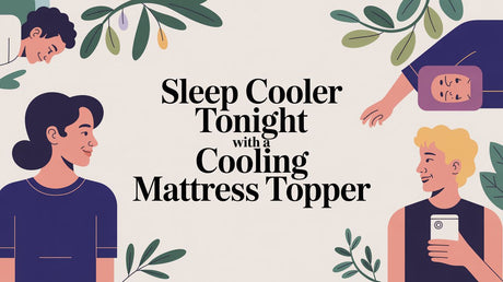 Sleep Cooler Tonight With a Cooling Mattress Topper