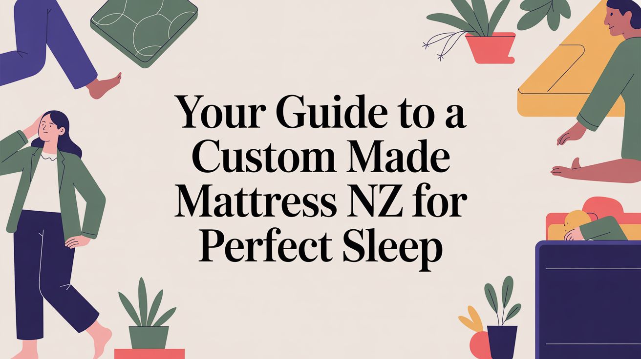 Your Guide to a Custom Made Mattress NZ for Perfect Sleep