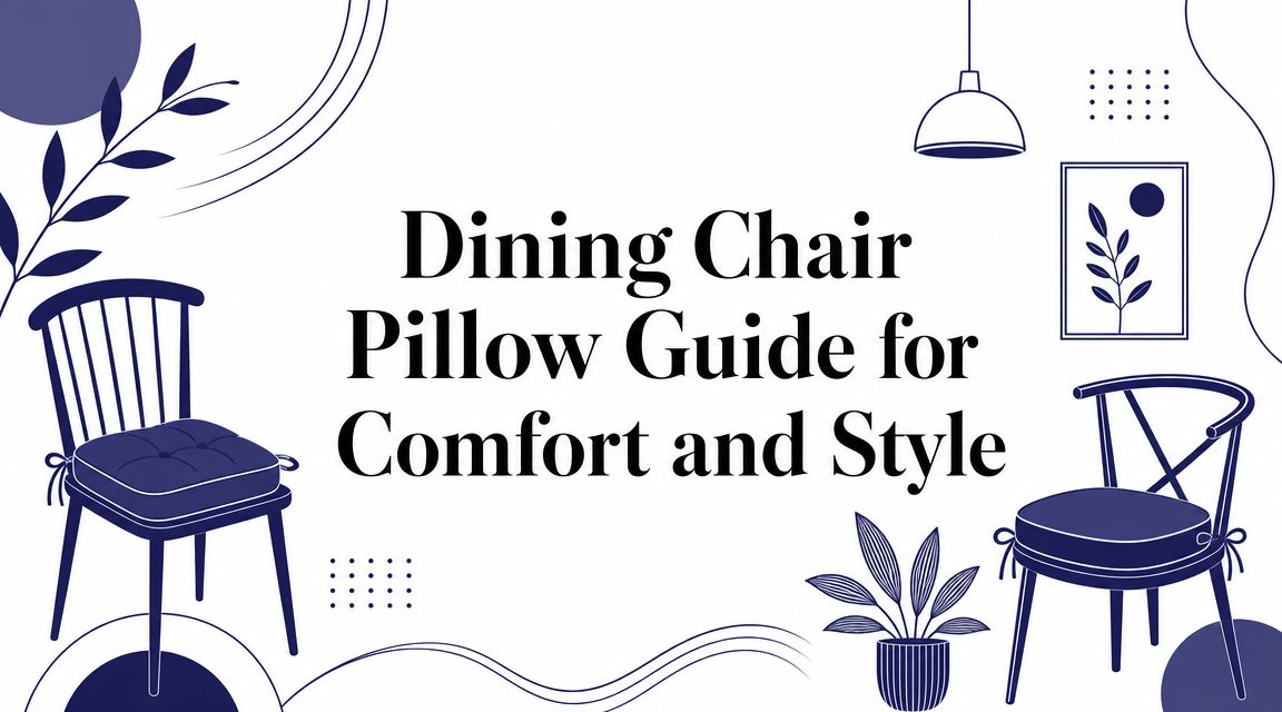 Dining Chair Pillow Guide for Comfort and Style