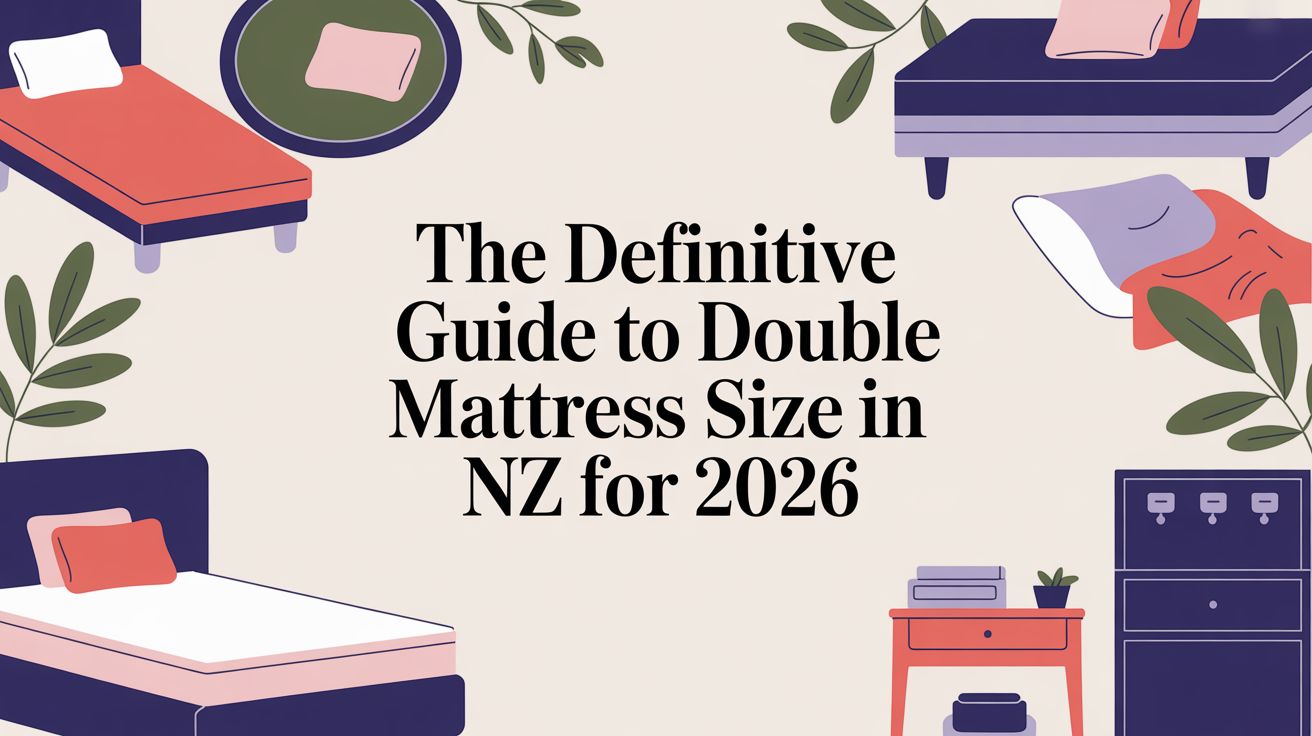 The Definitive Guide to Double Mattress Size in NZ