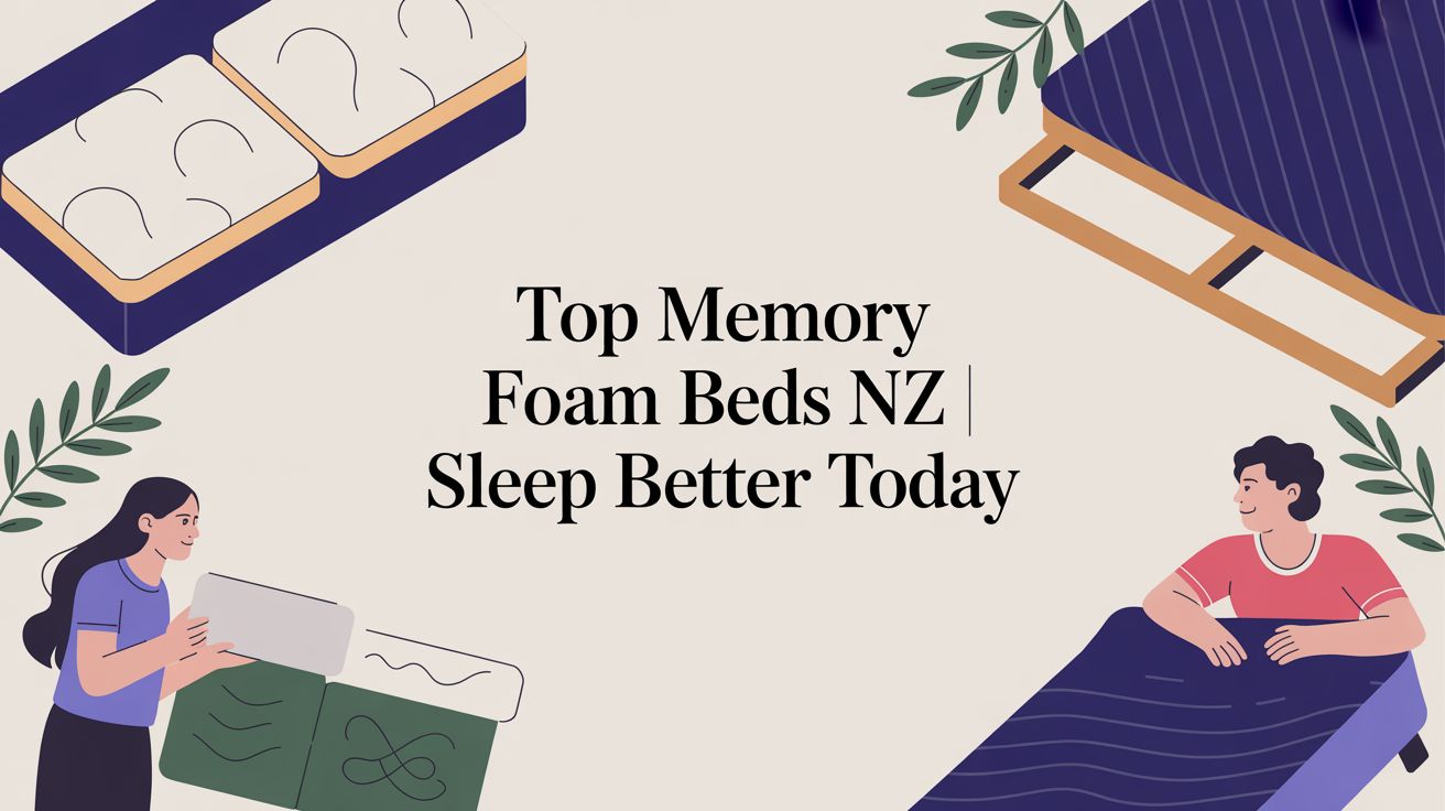 Top Memory Foam Beds NZ | Your Guide to a Better Sleep