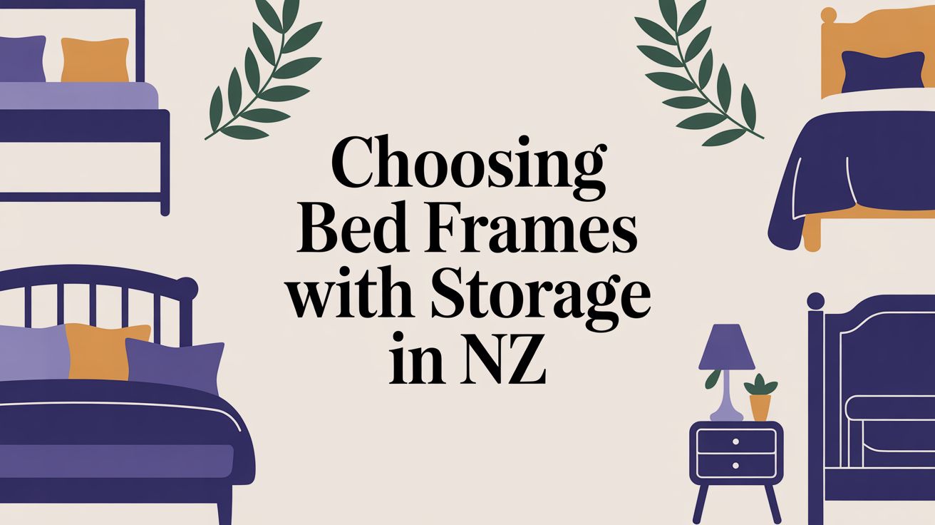 Choosing Bed Frames With Storage in NZ