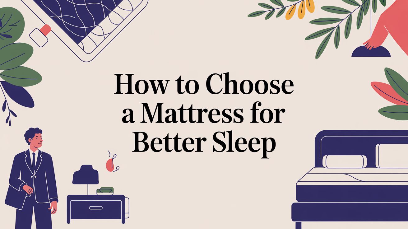 How to Choose a Mattress for Better Sleep