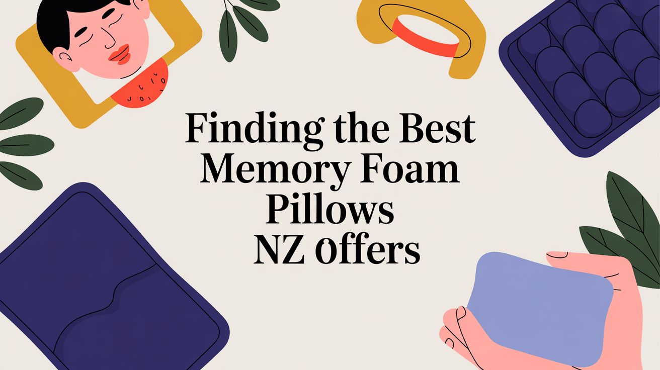 Finding the Best Memory Foam Pillows NZ Offers