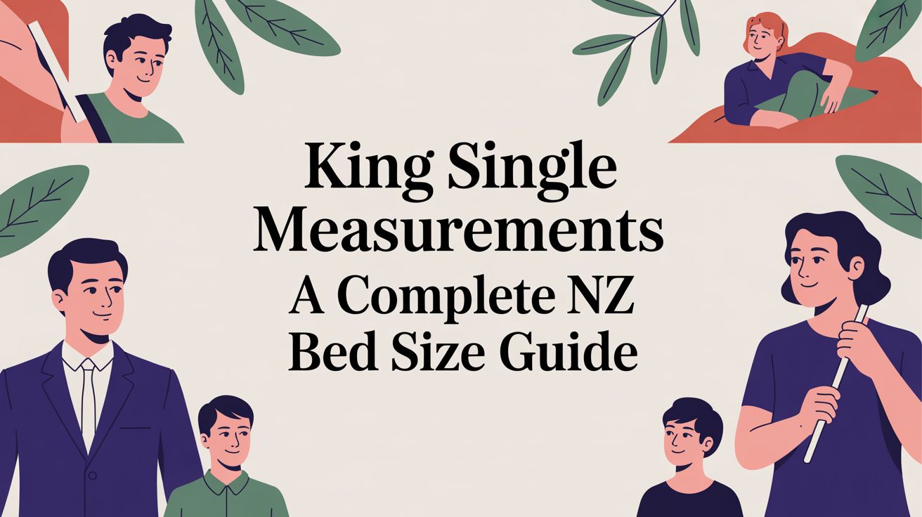 A Kiwi's Complete Guide to King Single Measurements