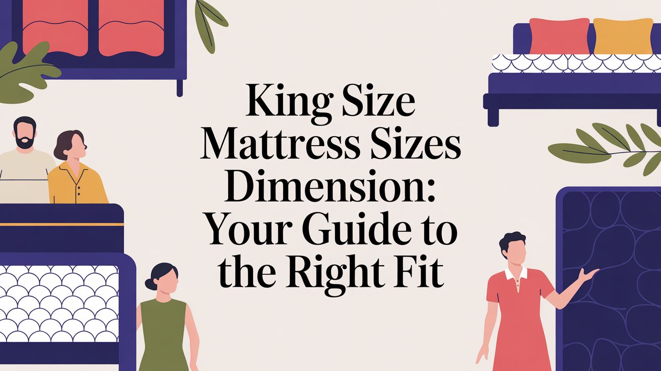 King Size Mattress Sizes Dimension: Your Guide to the Right Fit
