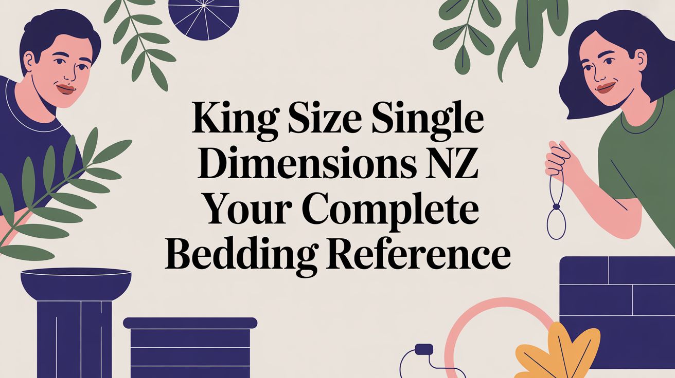 Your Guide to King Size Single Dimensions in NZ