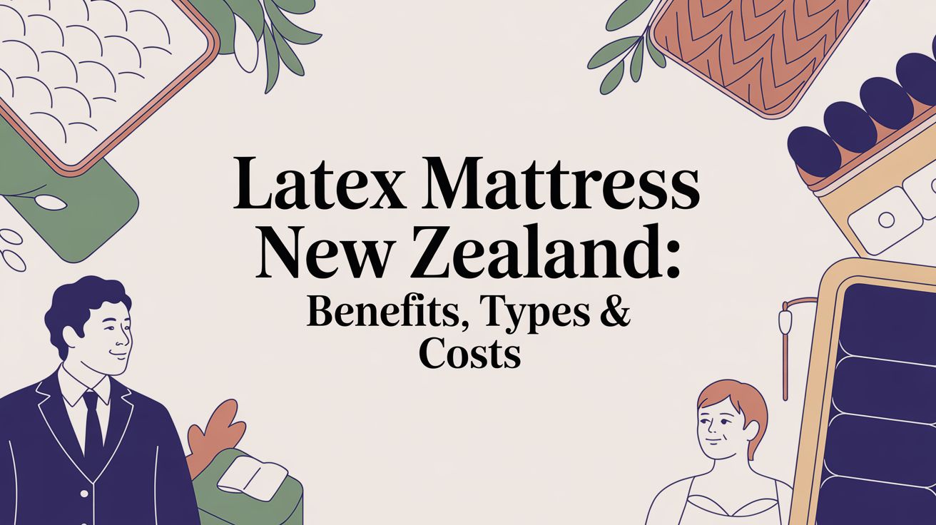 Your Guide to Latex Mattresses in New Zealand: Benefits, Types & Costs