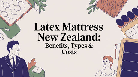 Your Guide to Latex Mattresses in New Zealand: Benefits, Types & Costs