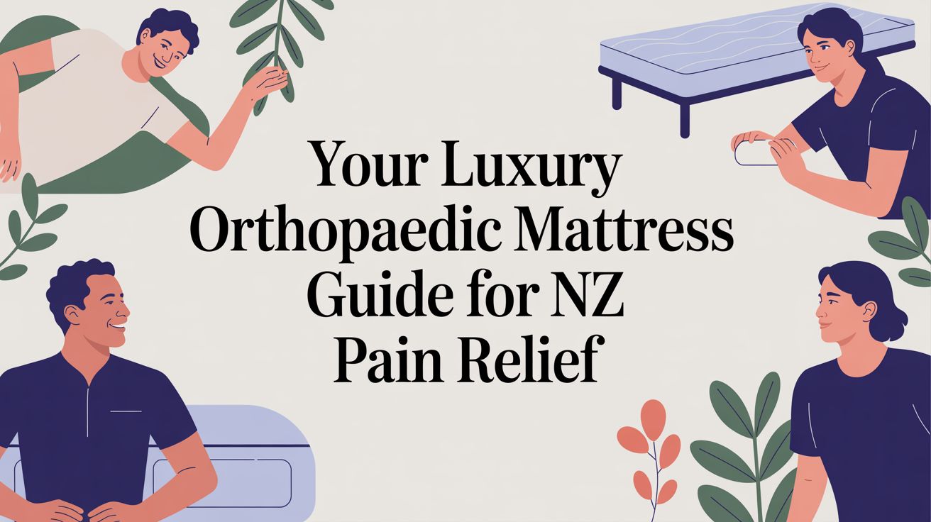 Your Luxury Orthopaedic Mattress Guide for NZ Pain Relief