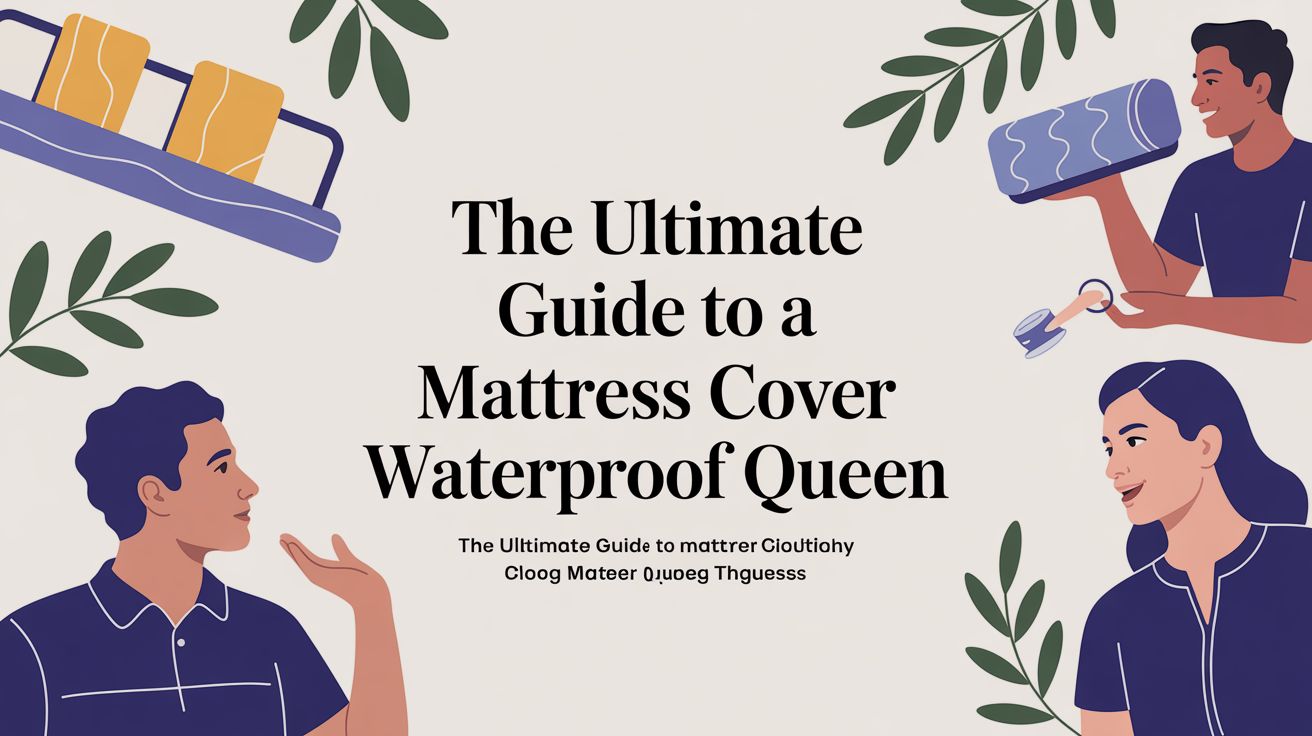The Ultimate Guide to a Mattress Cover Waterproof Queen