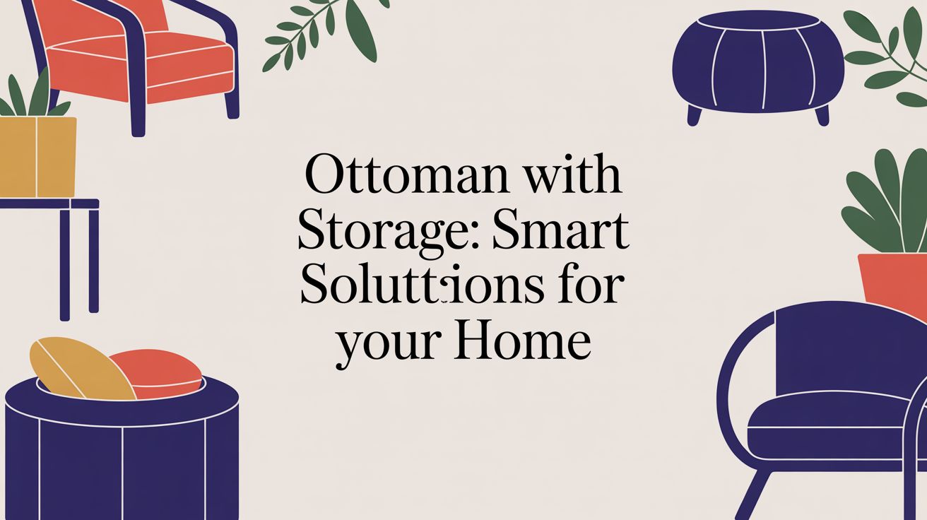 Ottoman With Storage: Smart Solutions For Your Home