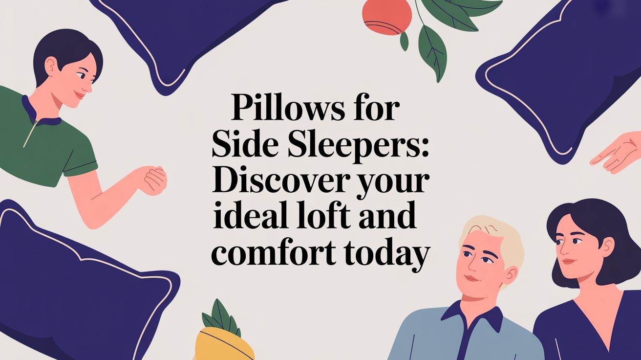 Pillows for Side Sleepers: Your Guide to Waking Up Pain-Free
