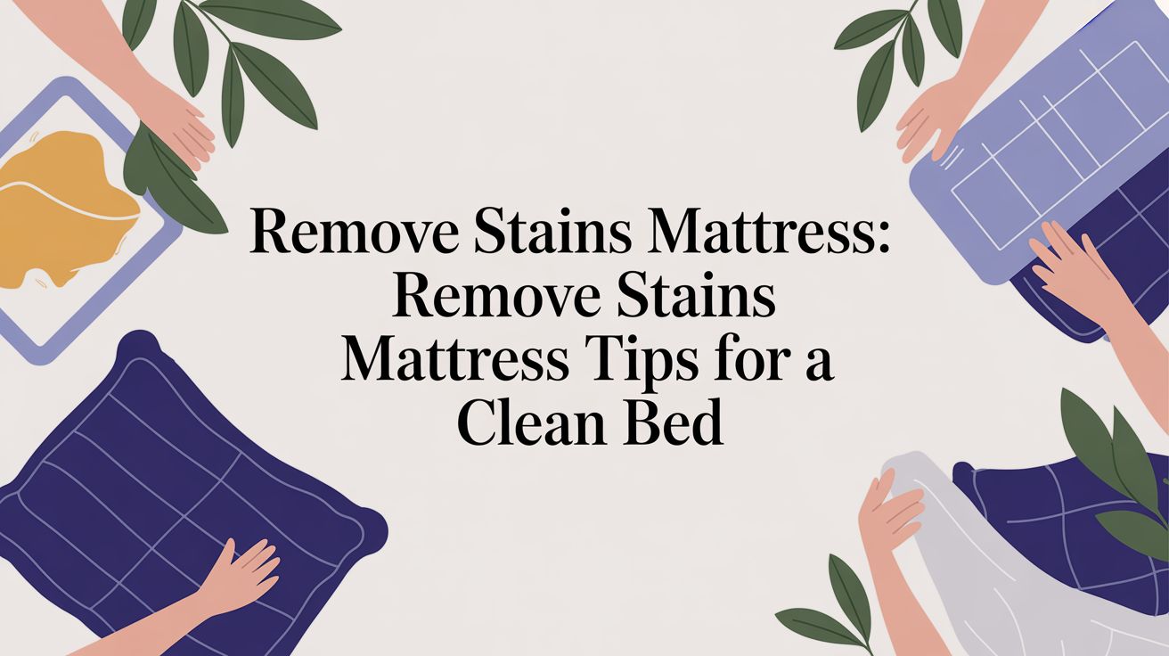Remove Stains Mattress: Practical Tips for a Spotless Bed