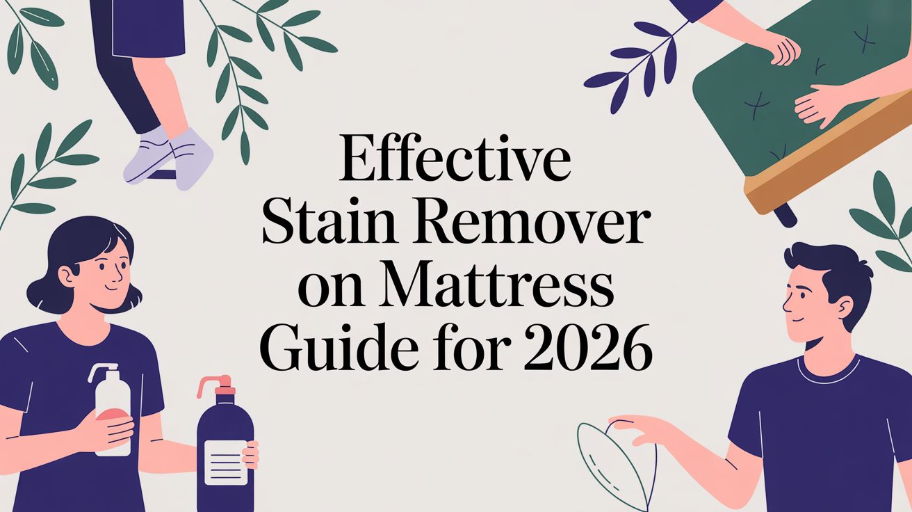 Effective Stain Remover On Mattress Guide for 2026