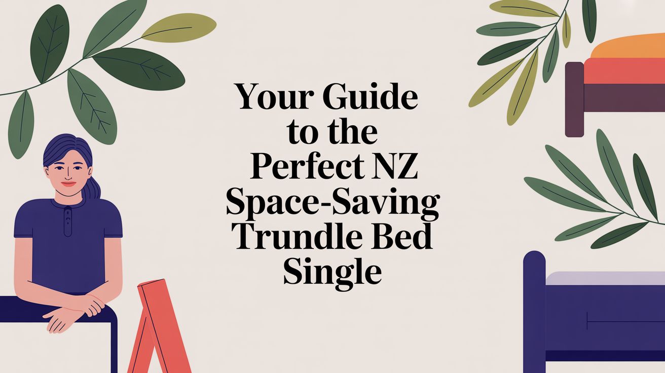 Your Guide to the Perfect NZ Space-Saving Single Trundle Bed