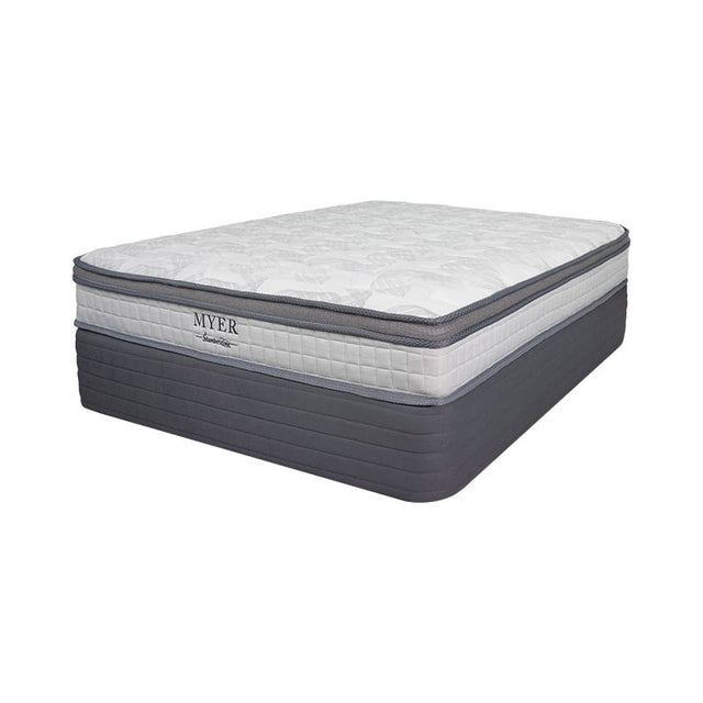 Myer Mattress with Nova Bed Frame (Mattress + Base + Headboard) - SLEEP CITY NZ 