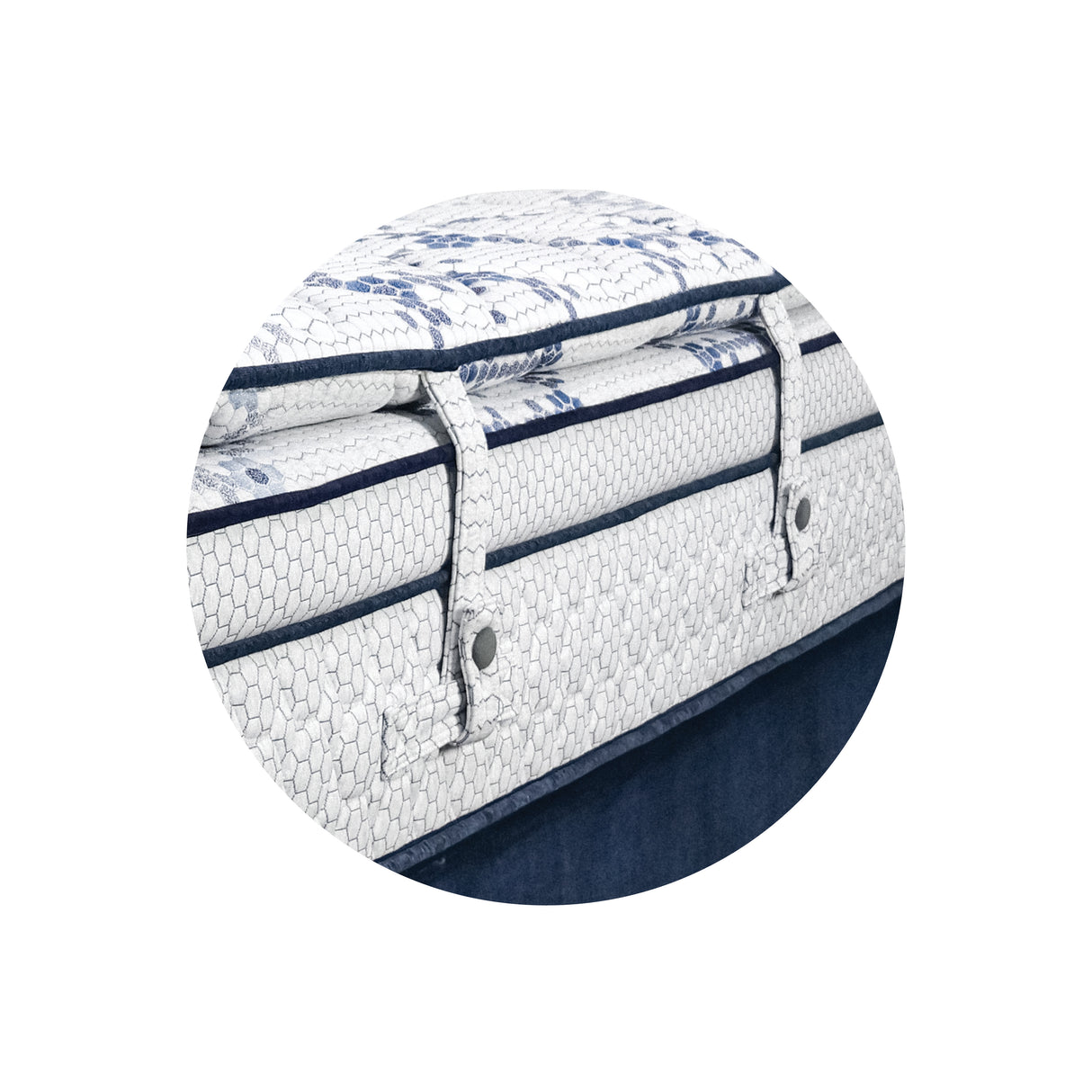 The Euphoric mattress in close up.