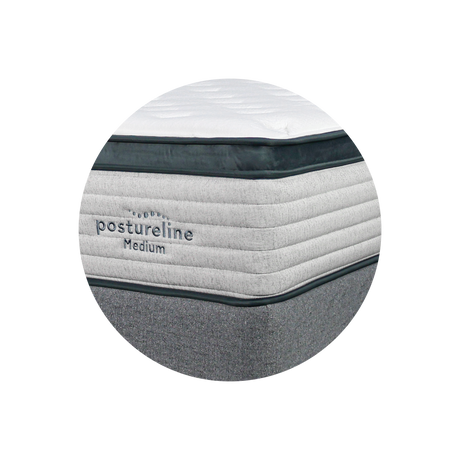 Postureline Medium Mattress and Bed - NEW ZEALAND BED COMPANY