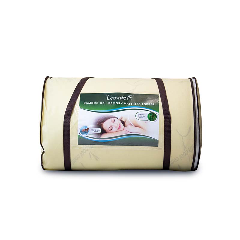 Sleep City bamboo mattress topper package